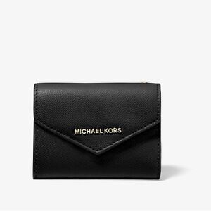 Michael Kors Medium Crossgrain Leather Envelope Wallet